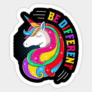 autism unicorn autism awareness Sticker